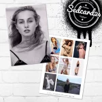 sedcard beauty model